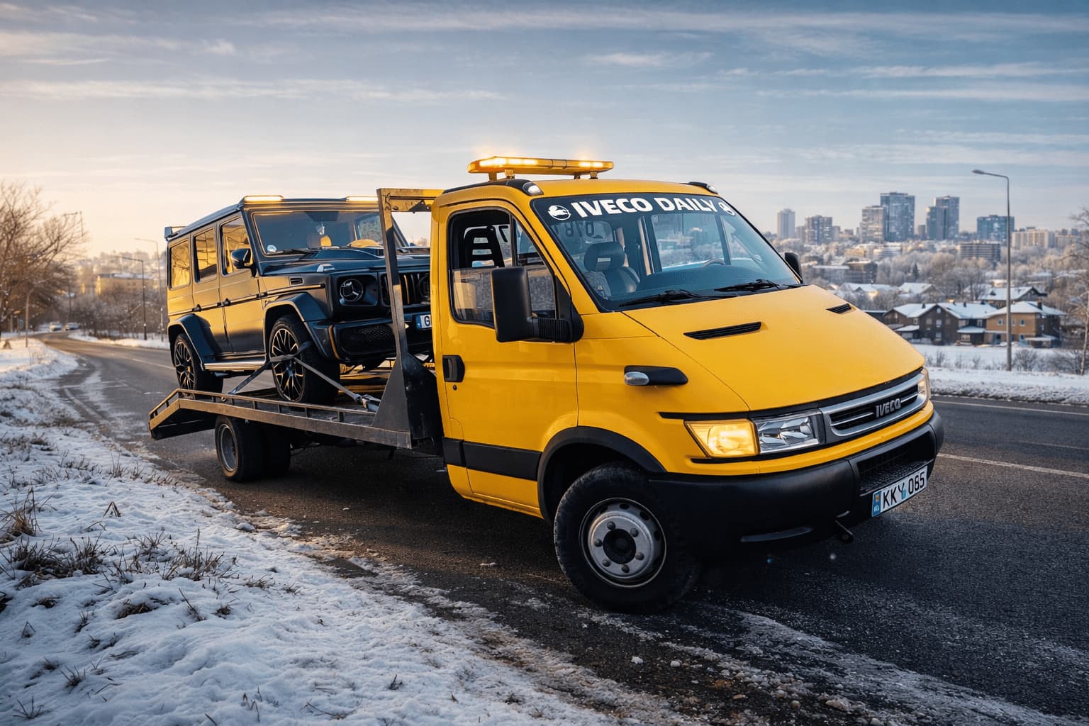 Evacuator auto pentru mașină avariată în Chișinău